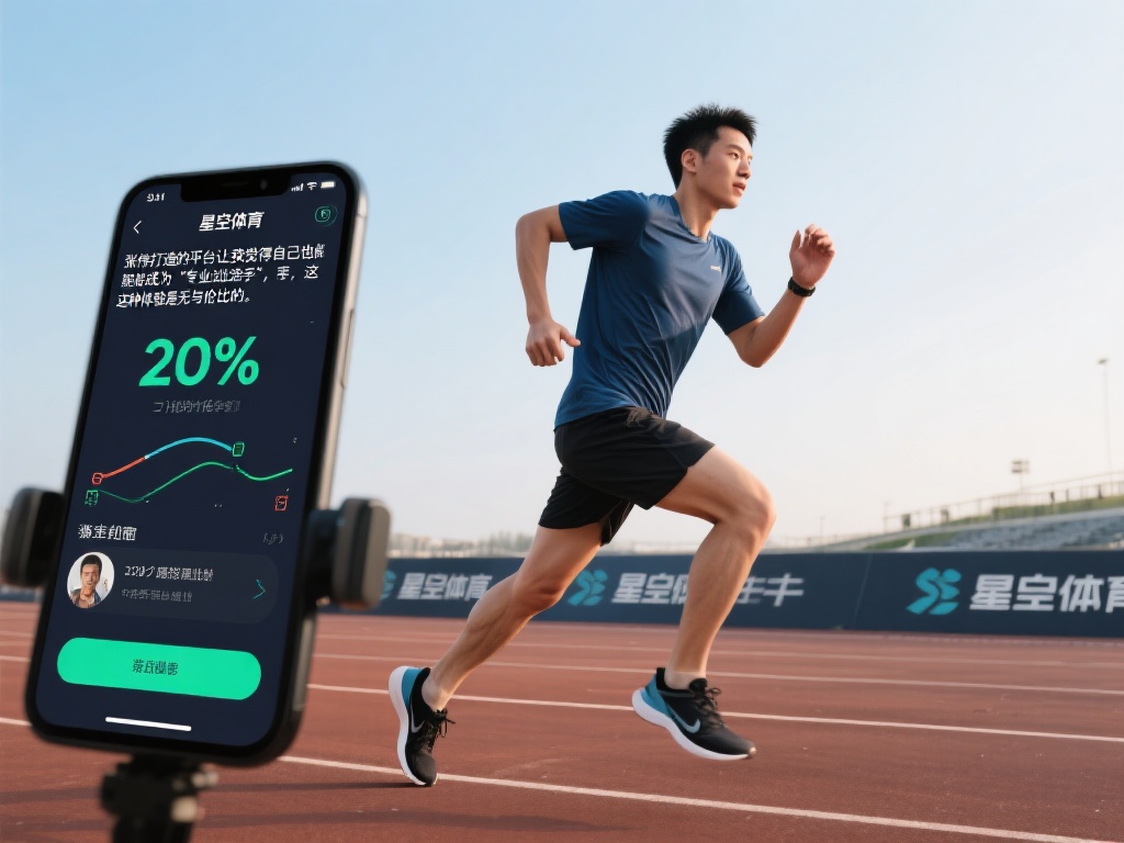 以一位普通跑步爱好者小李为例，他通过星空体育的智能