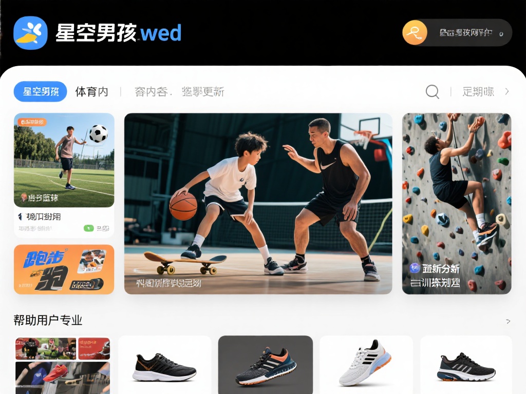 星空男孩网体育的内容覆盖面极广，从热门的篮球、足球